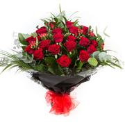 Two Dozen Luxury Long Stemmed Red Naomi Roses